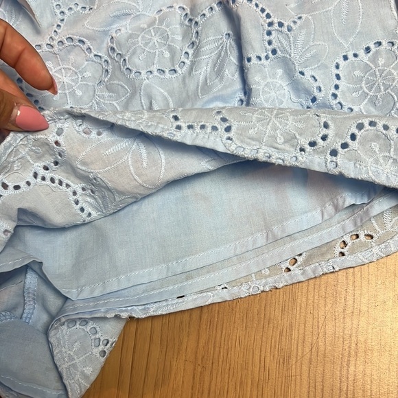 Iris Los Angeles Casablanca Shorts Blue Floral Brand New size large - Picture 4 of 4